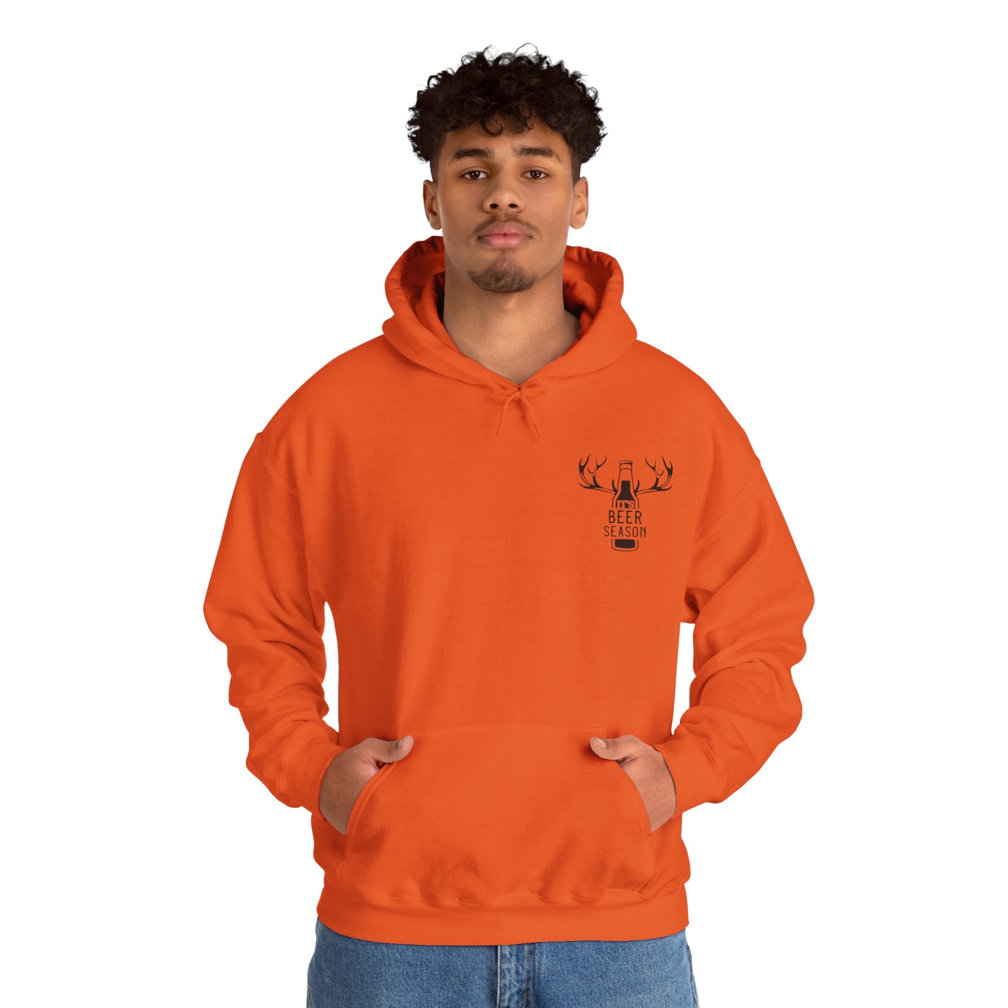 Beer Season Hoodie for Comfort and Style, Unisex Hooded Sweatshirt, Beer Lover Gift, Cozy Casual Wear, Perfect for Camping