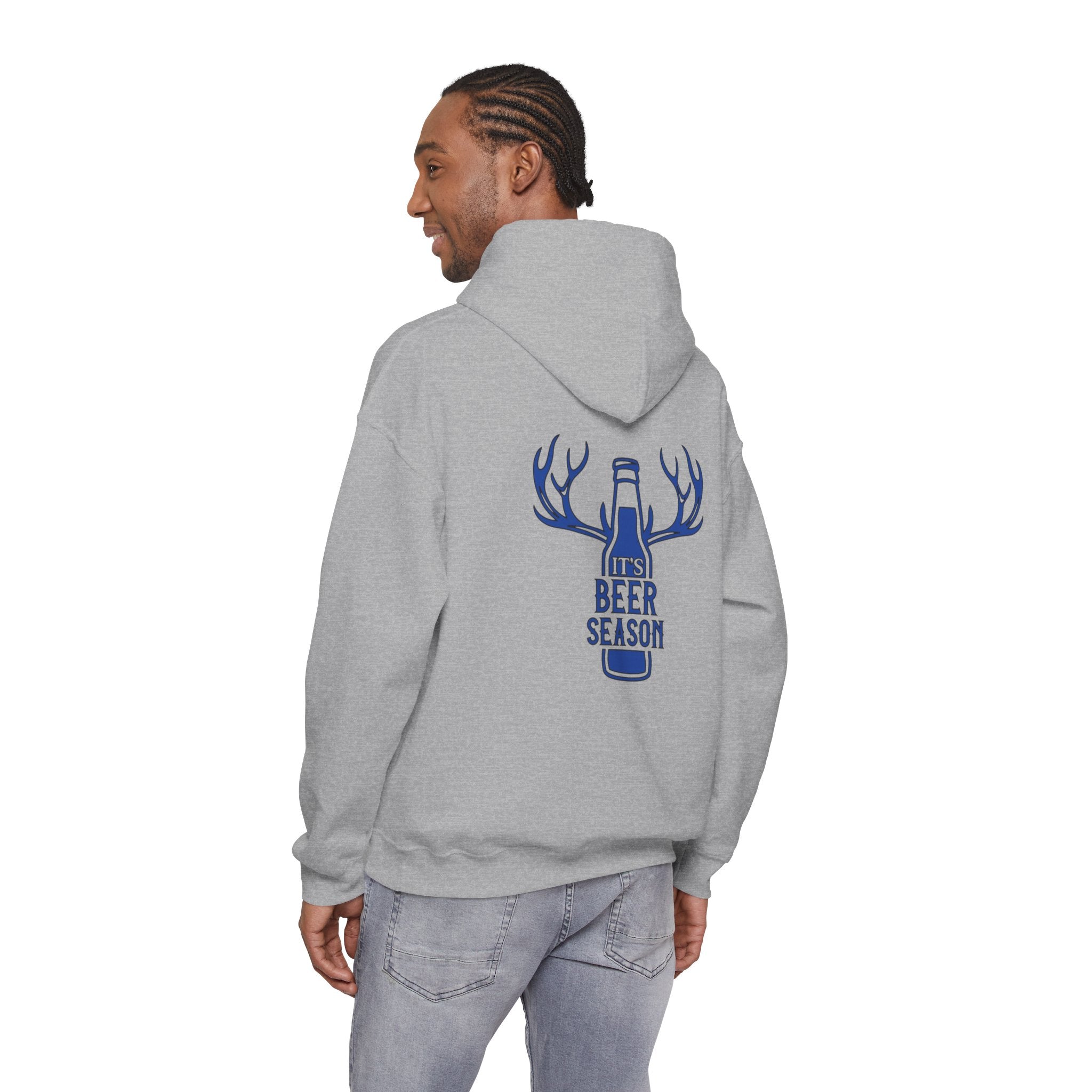Cool Beer Season Hoodie, Fun Unisex Sweatshirt, Perfect for Parties, Fall and Winter Gatherings, Unique Gift for Beer Lovers