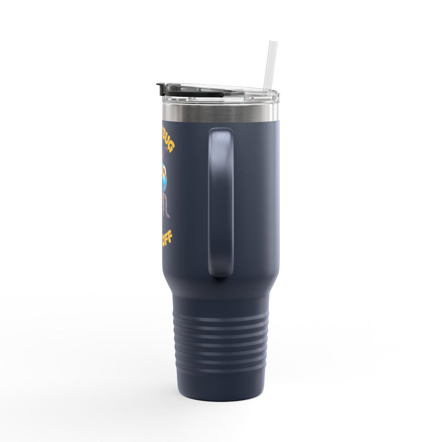 Colorful Messy Bug Insulated Travel Mug - 40oz