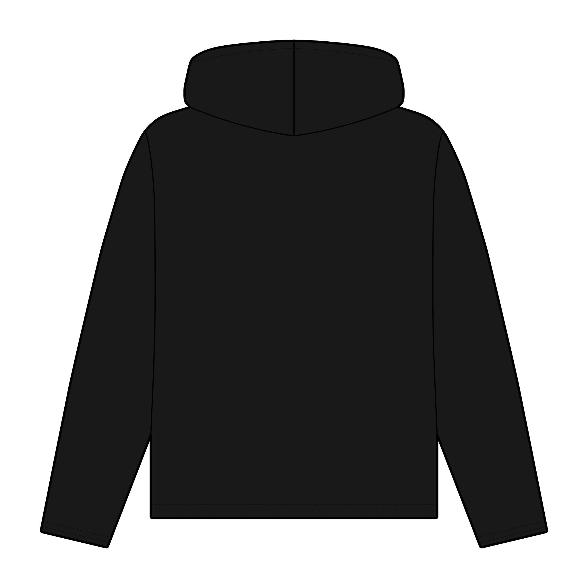 Floral Splatter Art Organic Hoodie for Women - Relaxed Fit