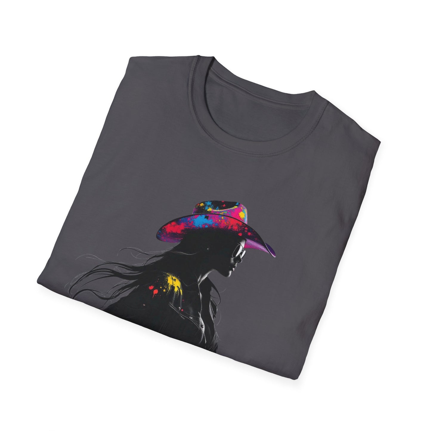 Cowgirl Vibes Unisex Softstyle T-Shirt - Trendy Western Graphic Tee