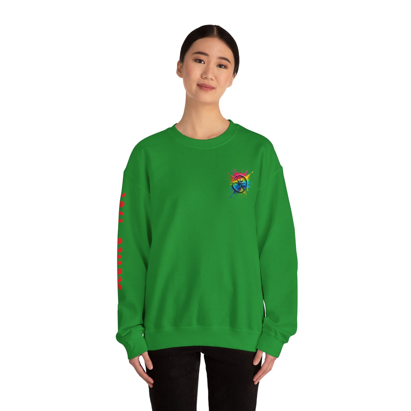 Colorful Splash Unisex Heavy Blend™ Crewneck Sweatshirt