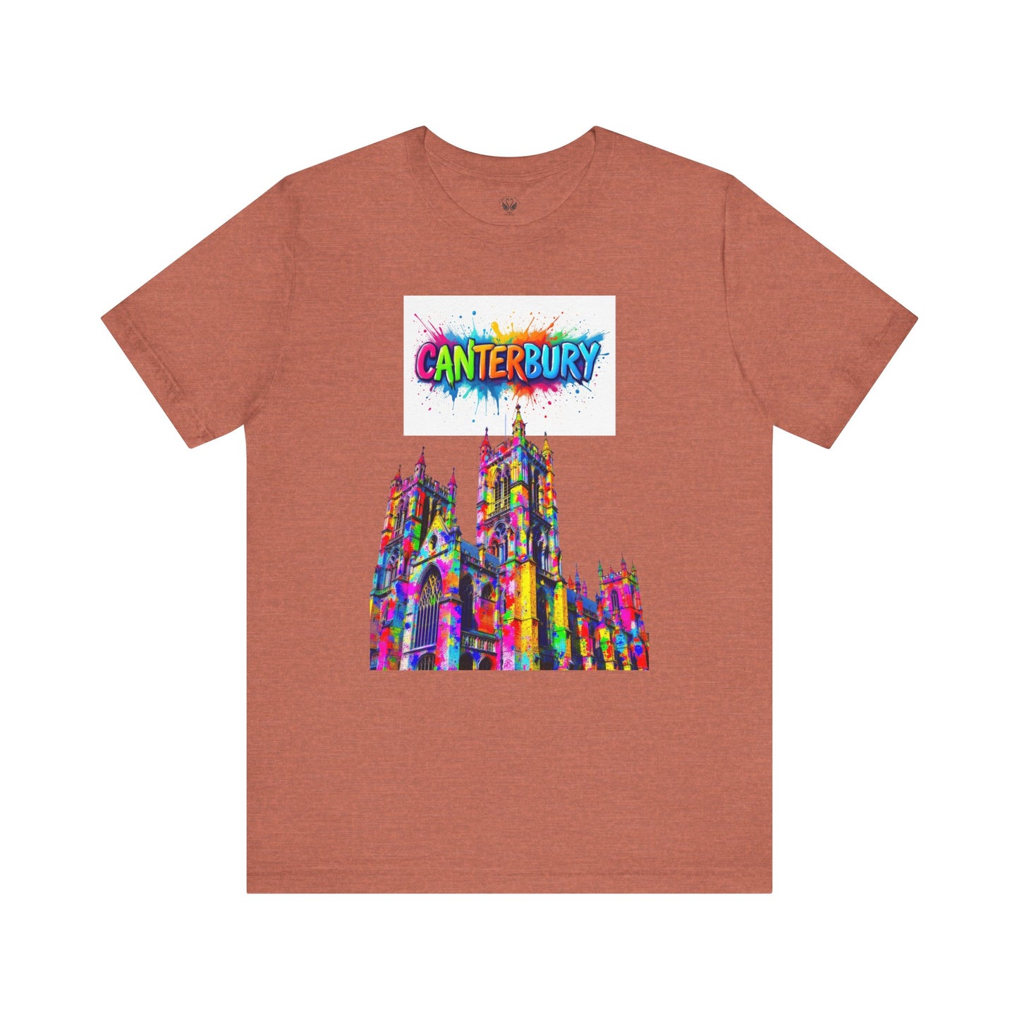 Canterbury Colorful Art Tee - Unisex Short Sleeve Jersey T-Shirt