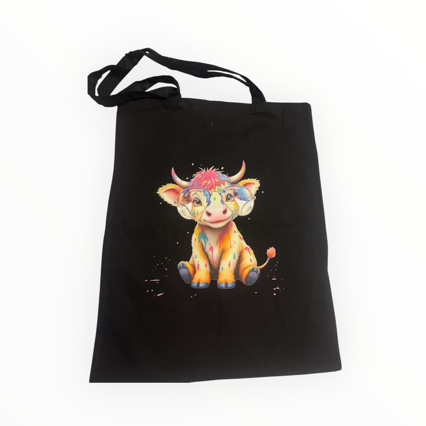 Printed Cotton Shopper Bag