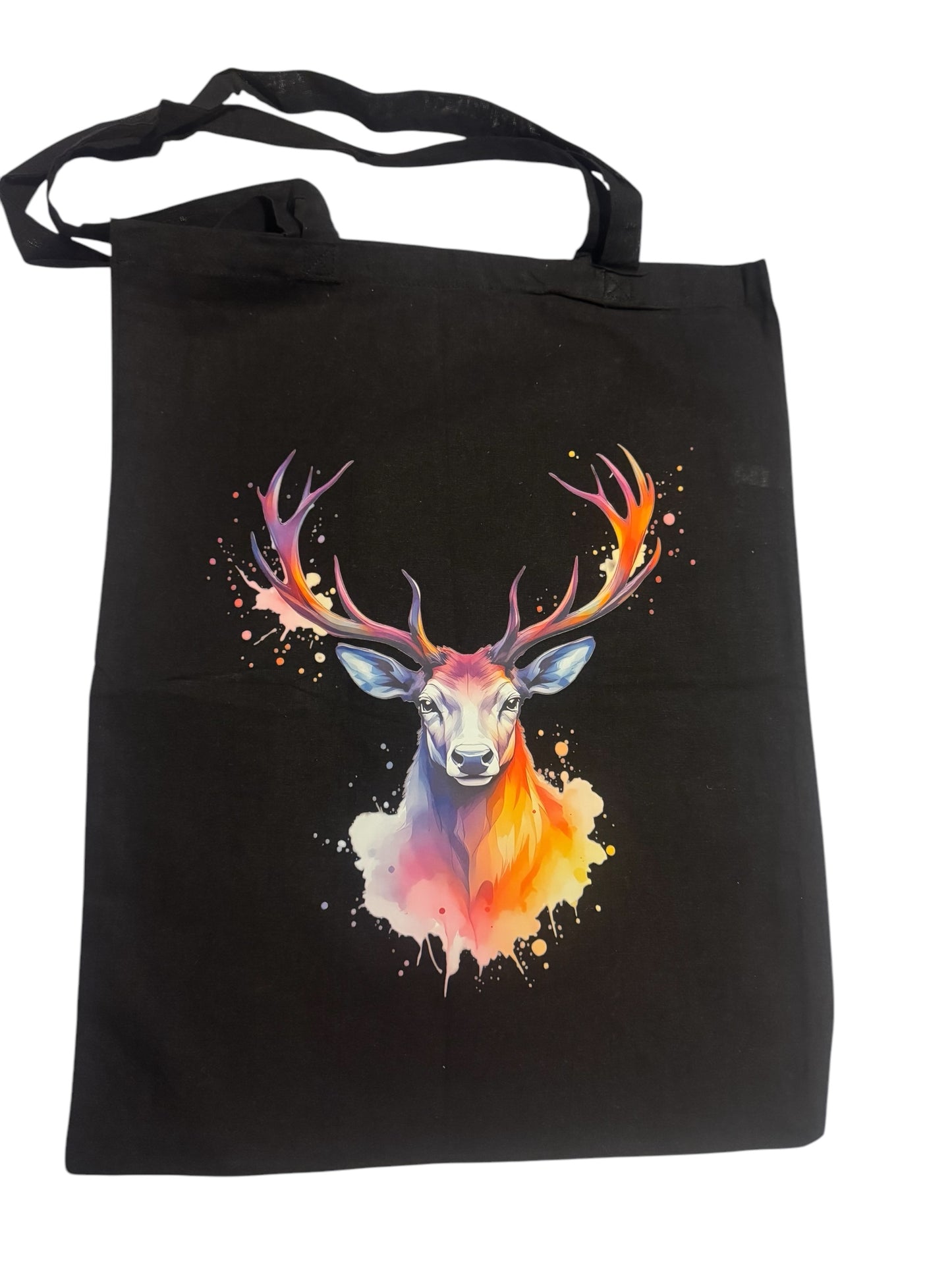 Printed Cotton Shopper Bag