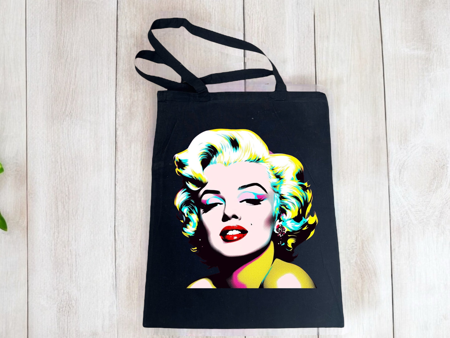 Printed Cotton Shopper Bag