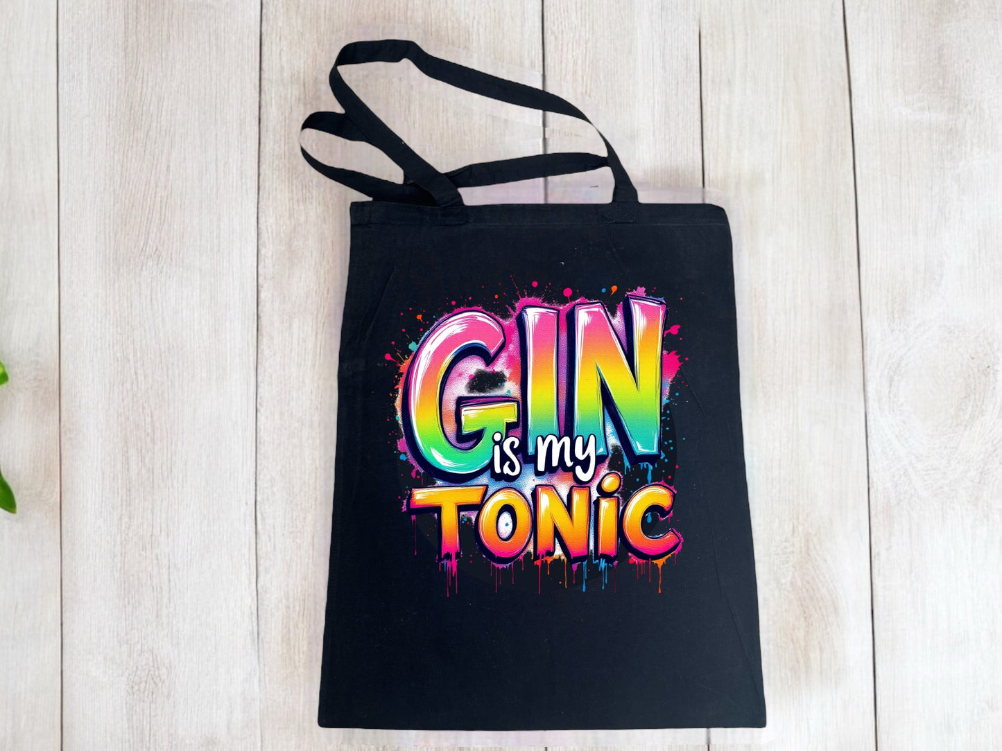 Printed Cotton Shopper Bag