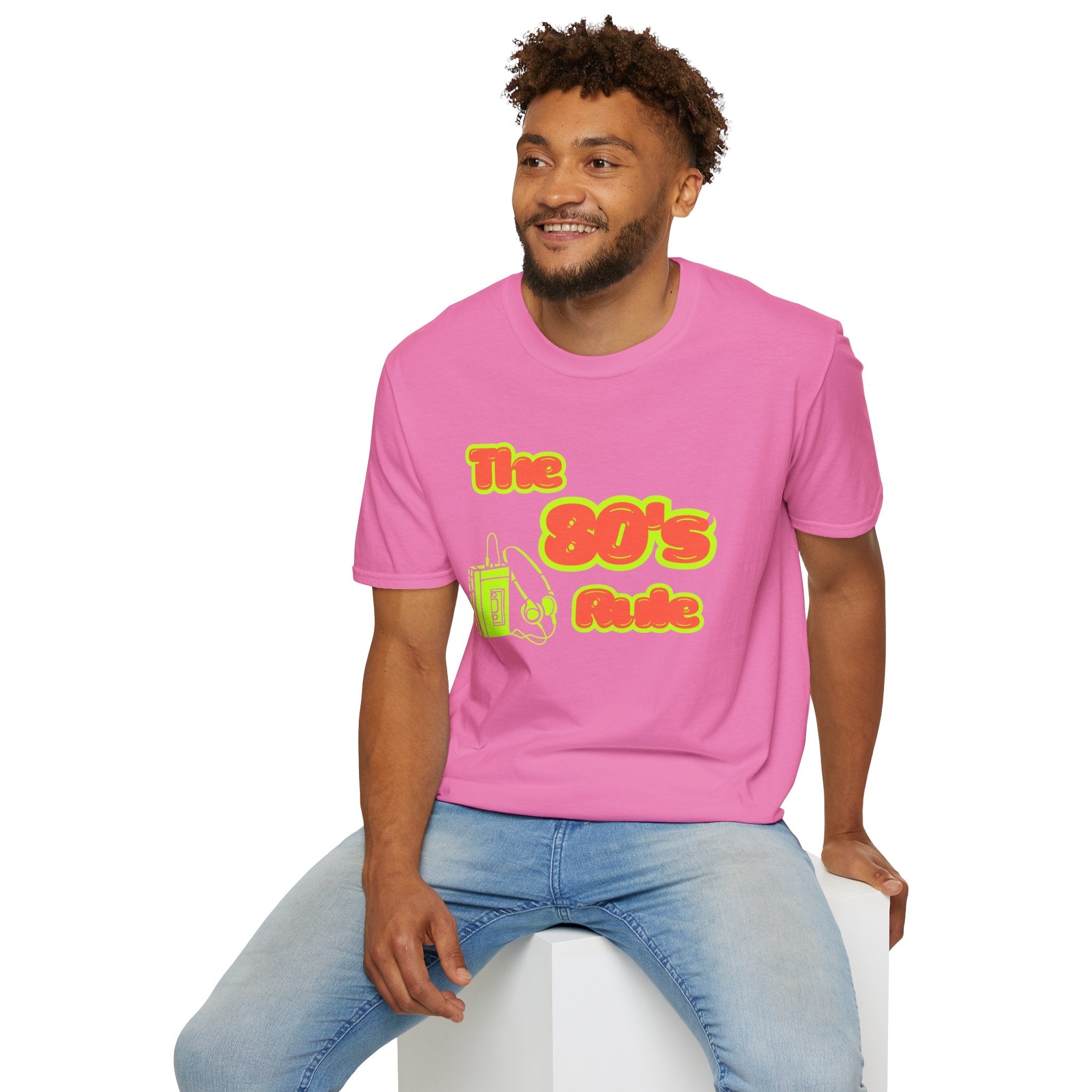 Retro 80's Rule Unisex T-Shirt, Vintage Tee, 80s Inspired Apparel, Casual Wear, Gift for Retro Lovers