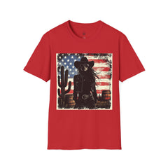 Stylish Western Graphic Tee, Cowboy T-Shirt, Americana Apparel, Unisex Casual Shirt, Summer Wardrobe Essential, Gift For Western Lovers