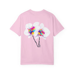 Flower  Unisex Party T-Shirt - Bright & Fun Graphic Tee for Celebrations, Summer Events, Festivals, Birthdays, Casual Wear