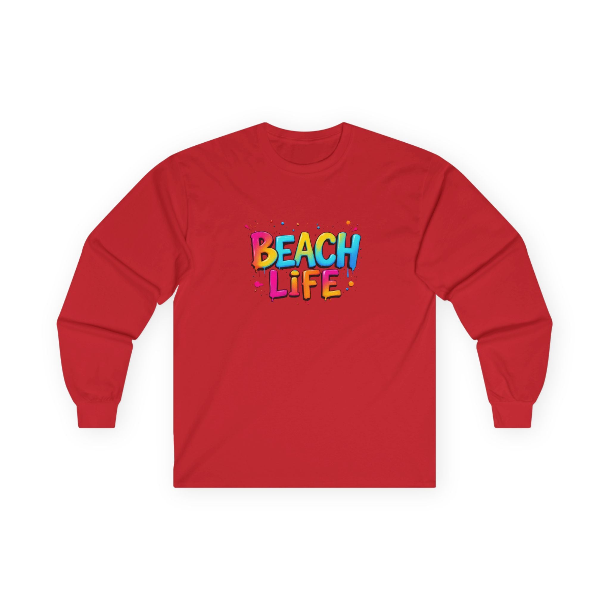 Beach Life Unisex Long Sleeve Tee - Perfect for Summer Adventures