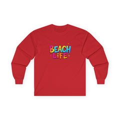 Beach Life Unisex Long Sleeve Tee - Perfect for Summer Adventures