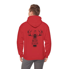 Beer Season Hoodie for Comfort and Style, Unisex Hooded Sweatshirt, Beer Lover Gift, Cozy Casual Wear, Perfect for Camping