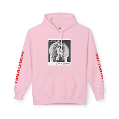 Legendary Spirit Hoodie - Unisex Fleece Sweatshirt, Motivational Gift, Trendy Streetwear, Perfect for Casual Days, Unique Statement Piece