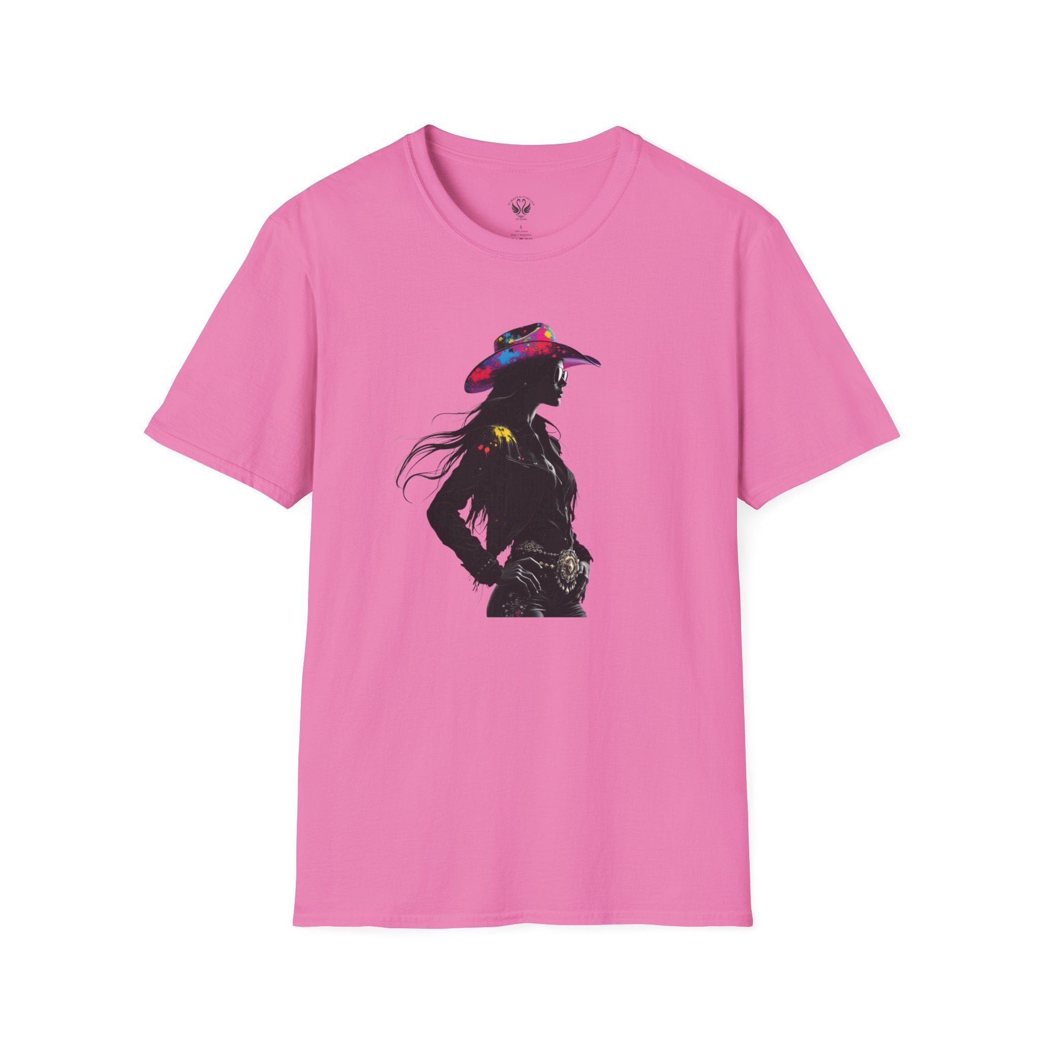 Cowgirl Vibes Unisex Softstyle T-Shirt - Trendy Western Graphic Tee