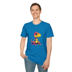 Cute Dinosaur T-Shirt, Fun Graphic Tee, Kids Birthday Gift, Dino Lover Apparel, Unisex Casual Wear