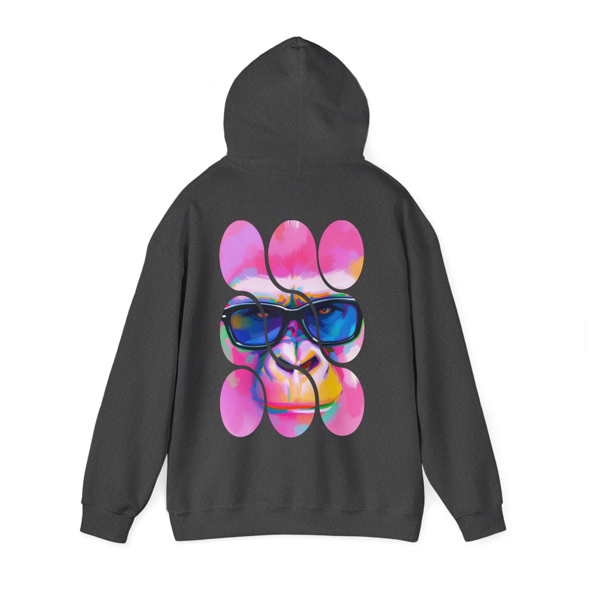 Vibrant Graphic Hoodie, Cool Streetwear Sweatshirt, Trendy Unisex Apparel, Fun Gift for Art Lovers, Casual Everyday Wear