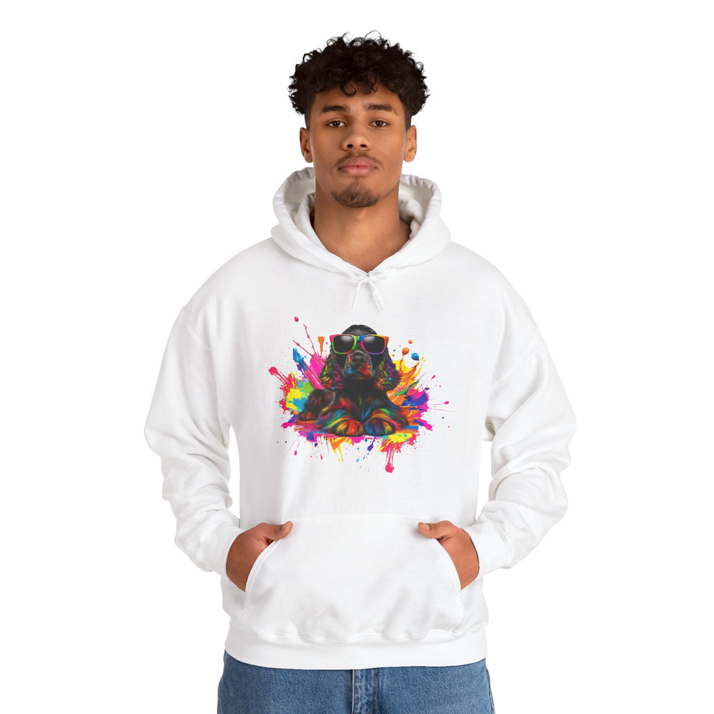 Colorful Artistic Sweatshirt, Unisex Hoodie, Vibrant Design Hoodie, Cozy Pullover, Perfect Gift for Art Lovers