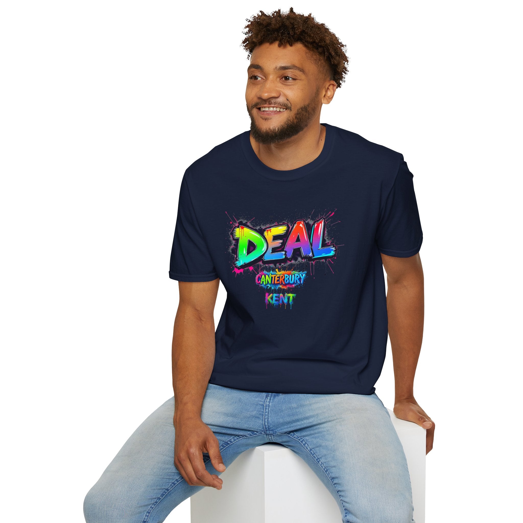 Colorful Graffiti Unisex T-Shirt, Trendy Streetwear Tee, Fun Casual Wear, Gift for Art Lovers, Summer Outfit