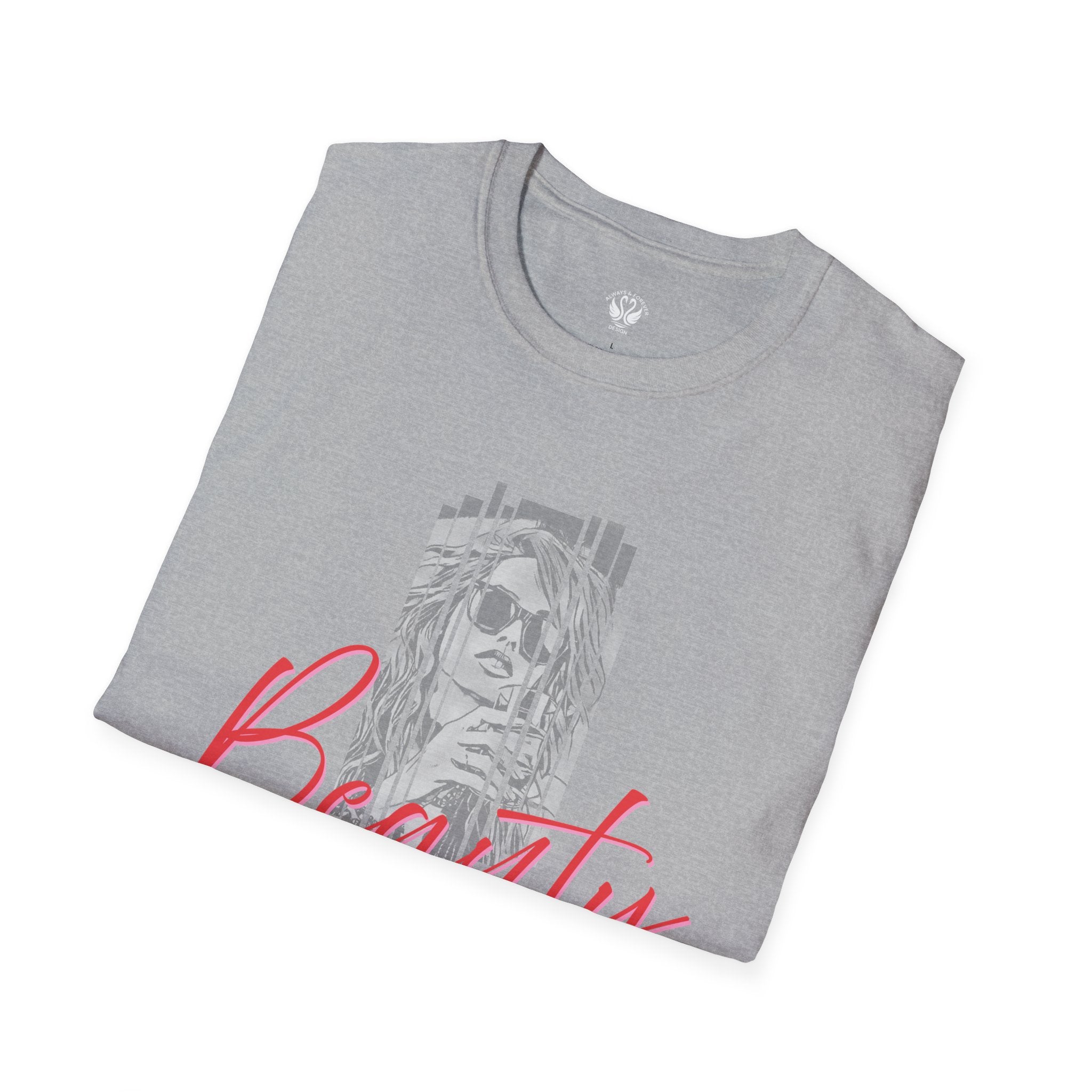 Beauty Comes From Within T-Shirt, Inspirational Tee, Gift for Her, Self-Love Shirt, Motivational Apparel, Unisex Casual Wear