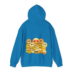 Smiley Faces Hooded Sweatshirt, Cozy Unisex Sweatshirt with Emoji Design, Casual Style, Gift for Friends, Fun Fashion, Perfect for [...]