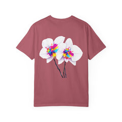 Flower  Unisex Party T-Shirt - Bright & Fun Graphic Tee for Celebrations, Summer Events, Festivals, Birthdays, Casual Wear