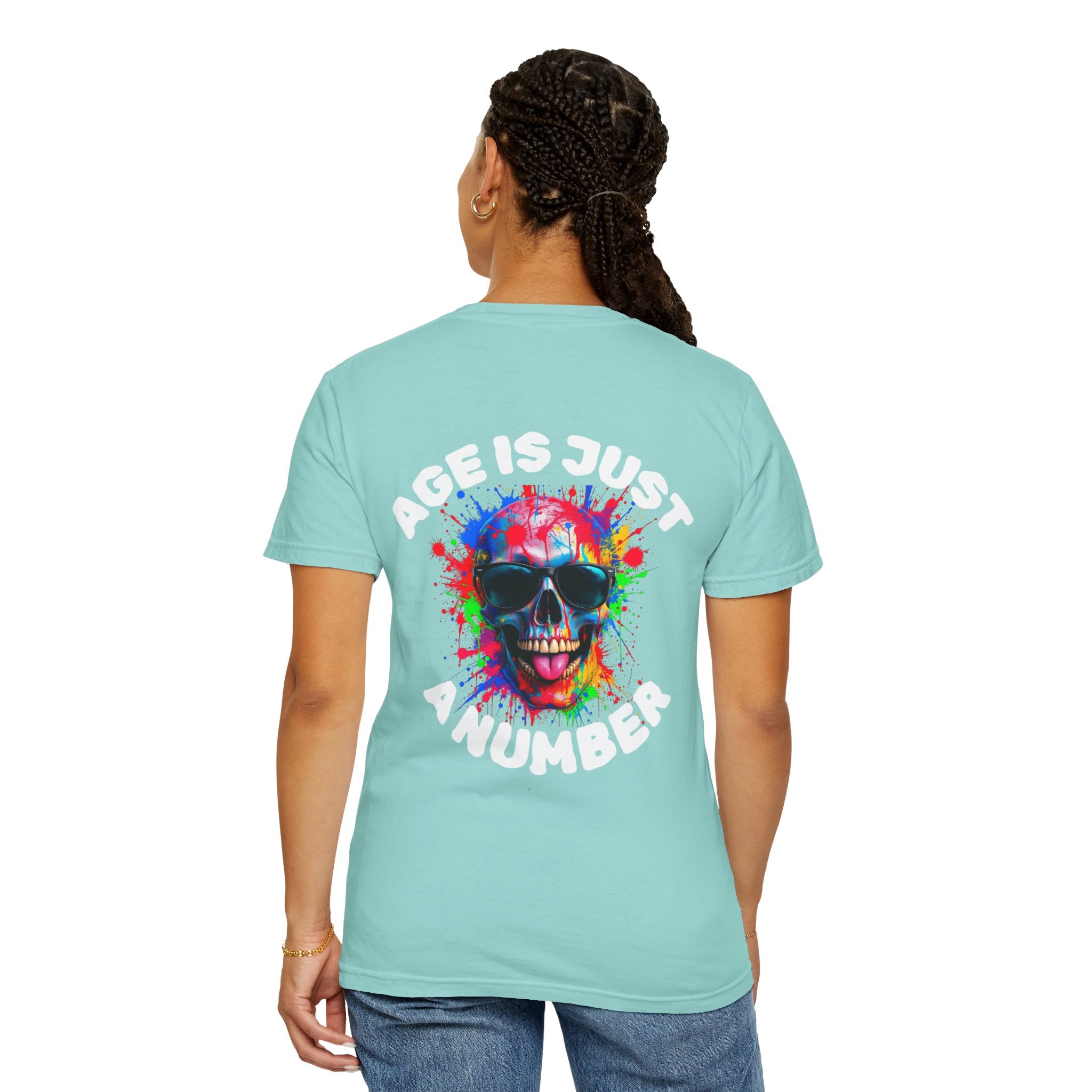 Age is just a Number Graphic T-Shirt, Unisex Vintage Tee, Perfect for Festivals, Beach Days, and Casual Wear, Gift for Sun Lovers
