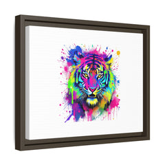 Vibrant Tiger Canvas Print - Framed Art for Bold Decor