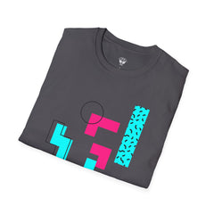 Abstract Print T-Shirt | Unisex Softstyle Tee
