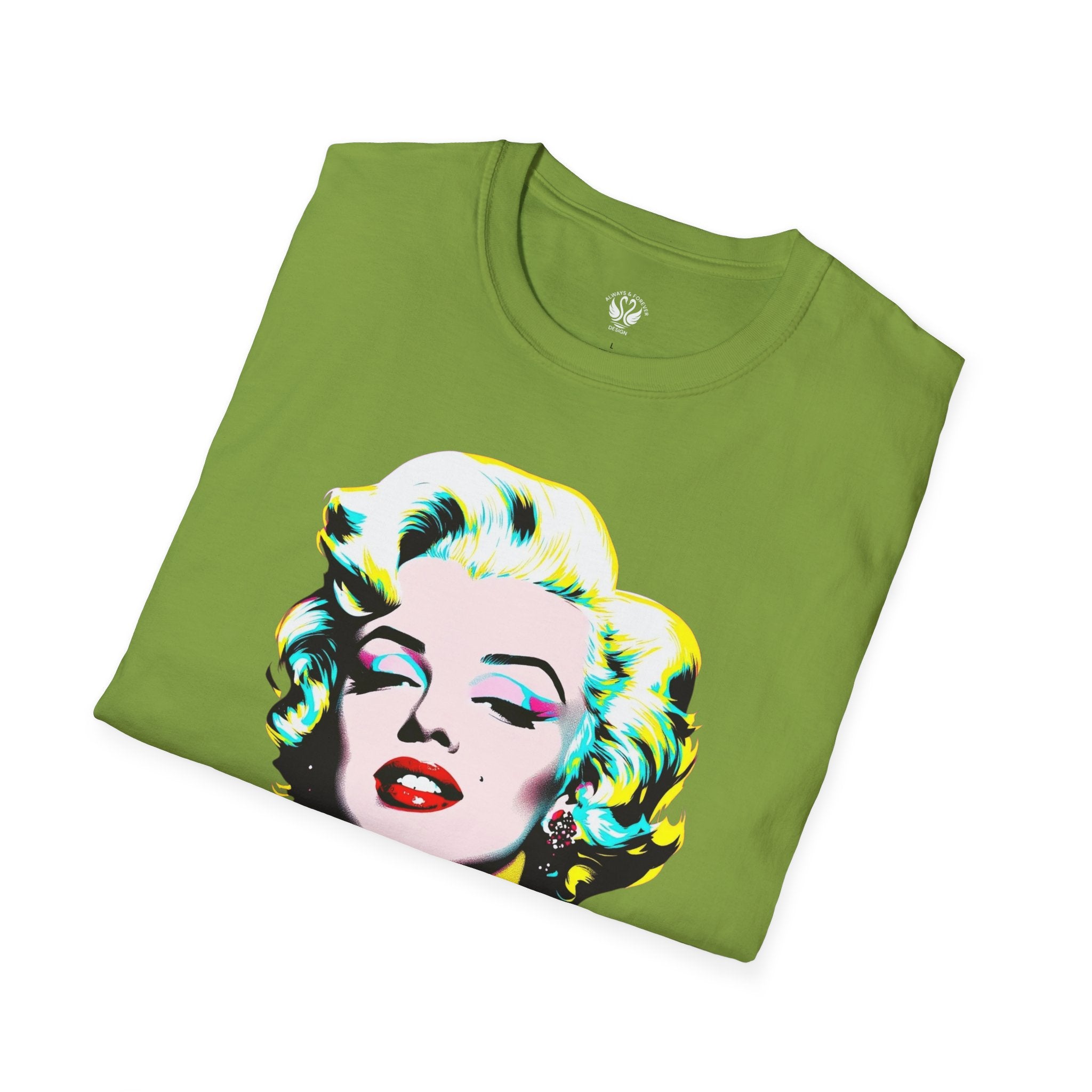 Pop Art Marilyn Monroe Unisex T-Shirt, Retro Tee, Vintage Style Shirt, Gift for Her, 90s Nostalgia Fashion