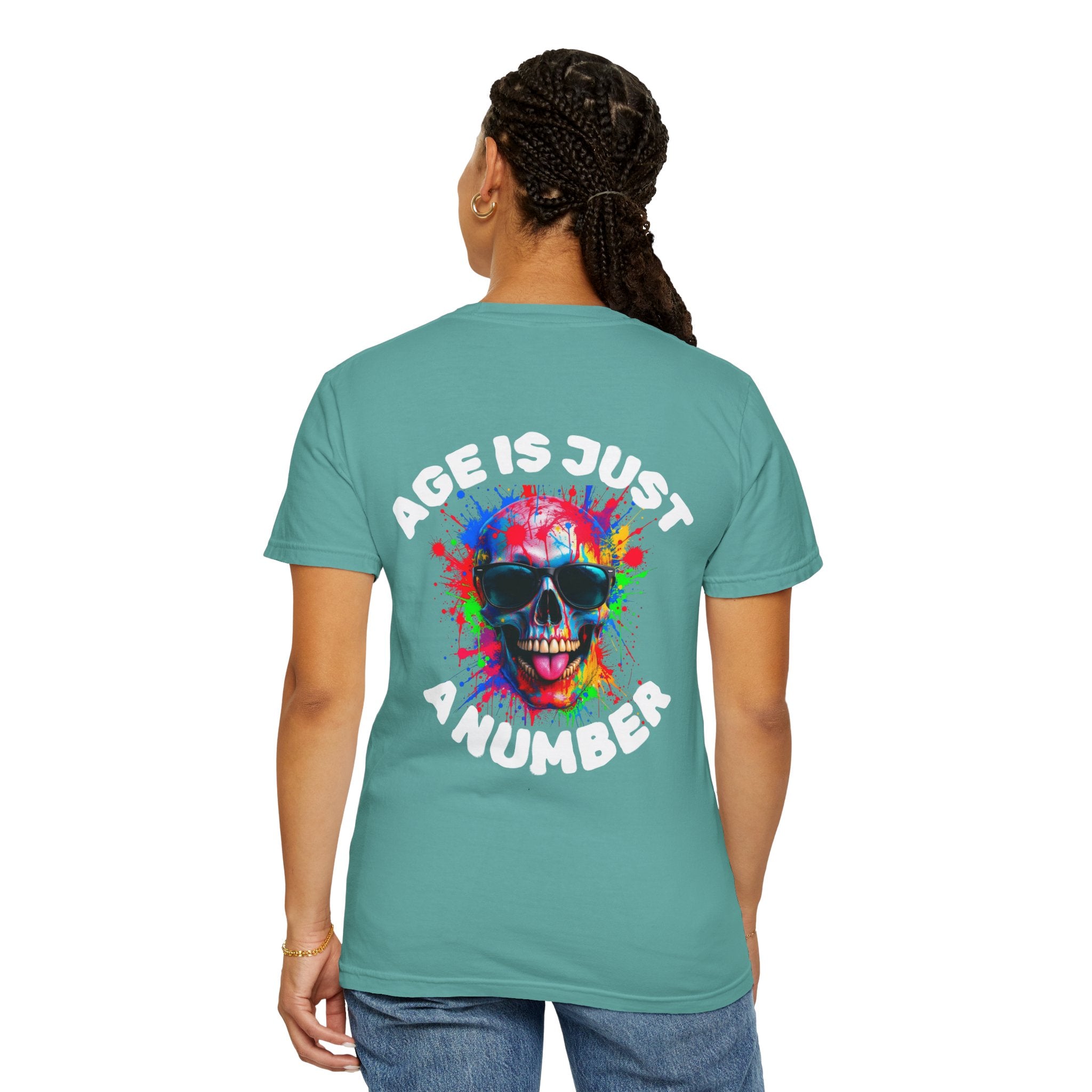 Age is just a Number Graphic T-Shirt, Unisex Vintage Tee, Perfect for Festivals, Beach Days, and Casual Wear, Gift for Sun Lovers
