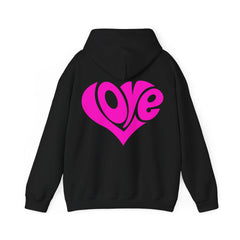 Cozy Love Heart Hoodie | Unisex Sweatshirt for Valentine's Day, Gift for Her, Celebrations, Casual Wear, Anniversary