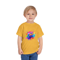 Colorful Planet Toddler Short Sleeve Tee - Fun & Playful Kids Shirt