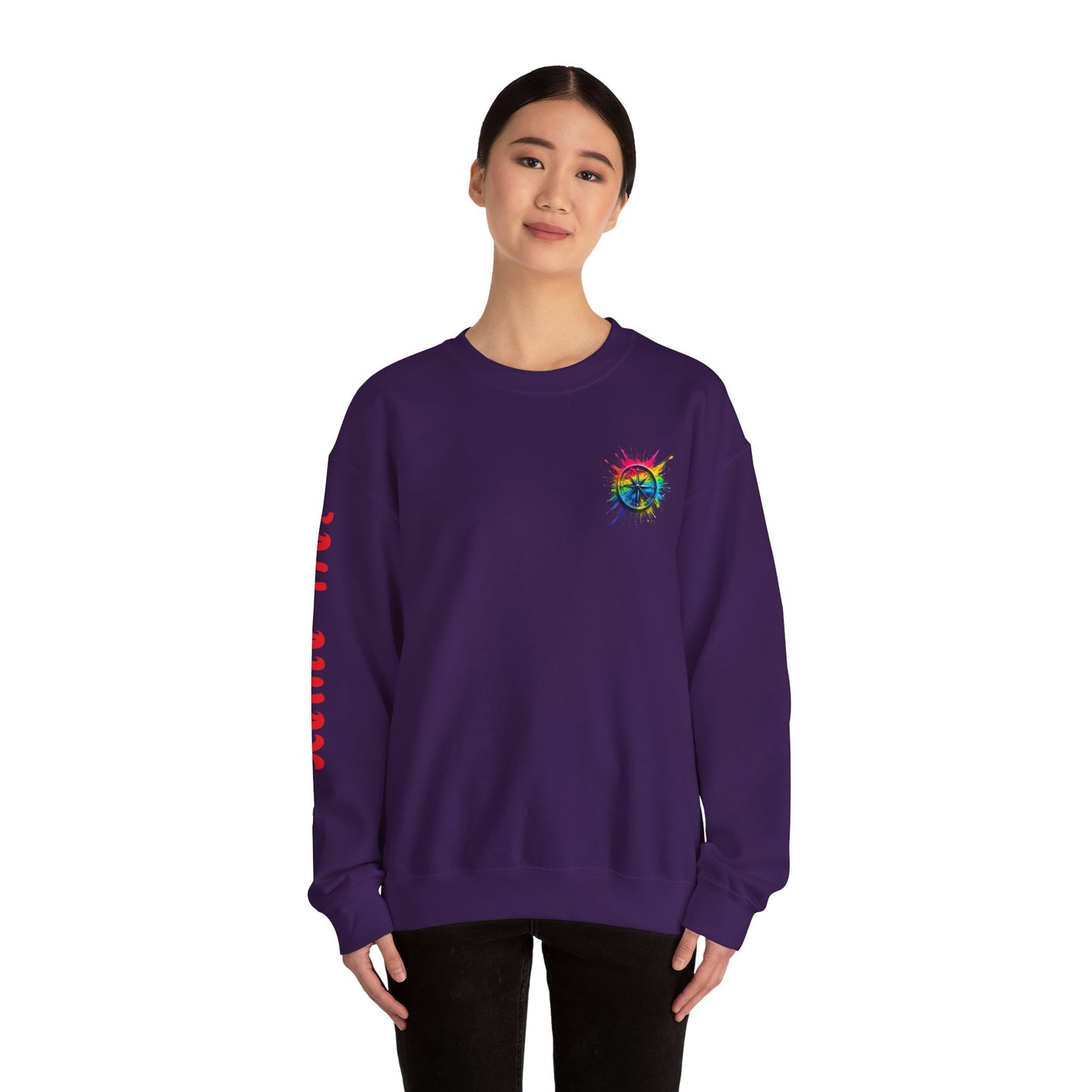 Colorful Splash Unisex Heavy Blend™ Crewneck Sweatshirt