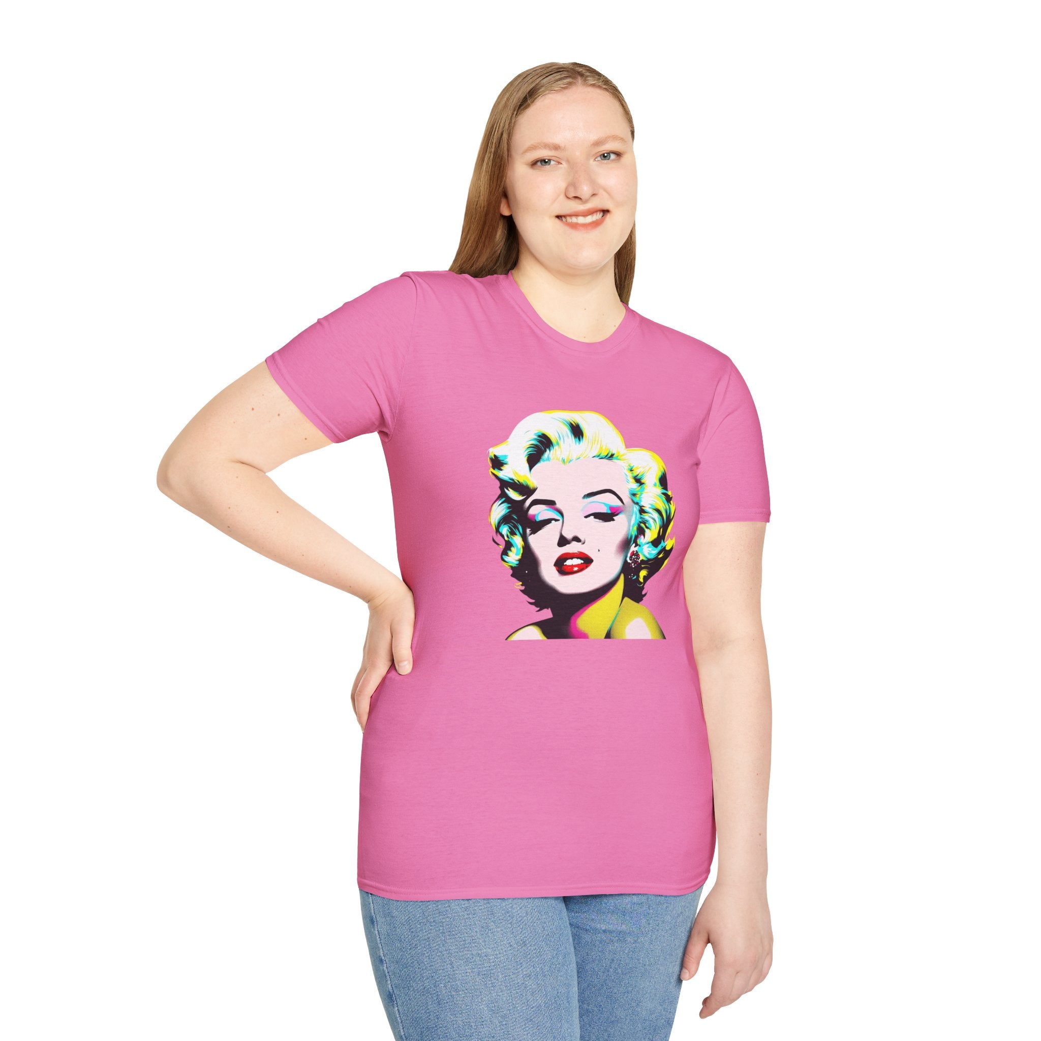Film Idol Pop Art T-Shirt, Vintage Style Shirt, Fashion Tees, Gift for Her, Retro Graphic Tee, Casual Wear