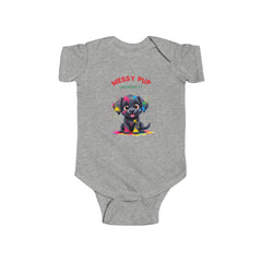 Messy Puppy University Infant Bodysuit - Cute & Playful Baby Apparel
