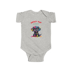 Messy Puppy University Infant Bodysuit - Cute & Playful Baby Apparel