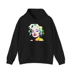Colorful Marilyn Monroe Sweatshirt, Retro Hoodie, Pop Art Sweater, Unisex Lounge Wear, Gift for Art Lovers, Fashion Statement