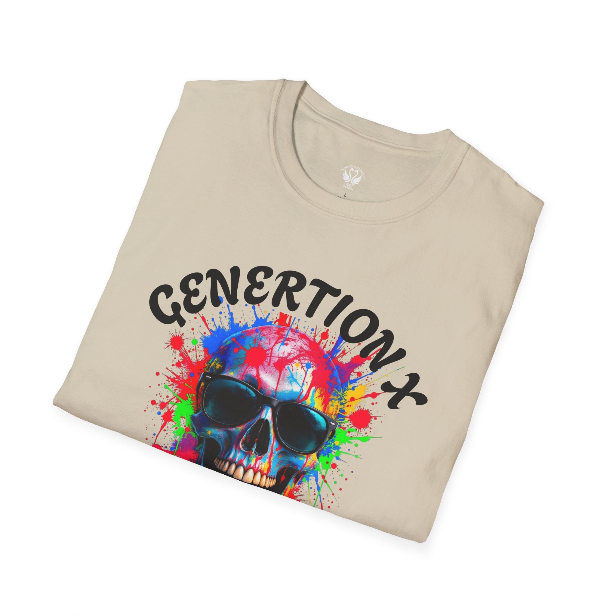 Generation X T-Shirt, Retro 70's Tee, Unisex Graphic Shirt, Vintage Style Top, Perfect for Nostalgia Lovers