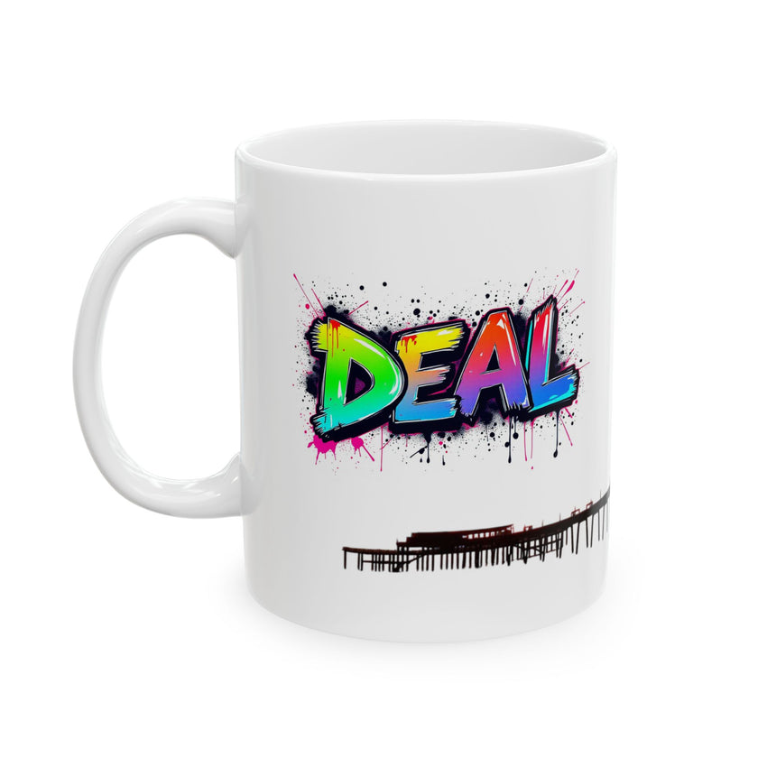 Colorful Splash Ceramic Mug - 11oz & 15oz - Perfect Gift for Coffee Lovers