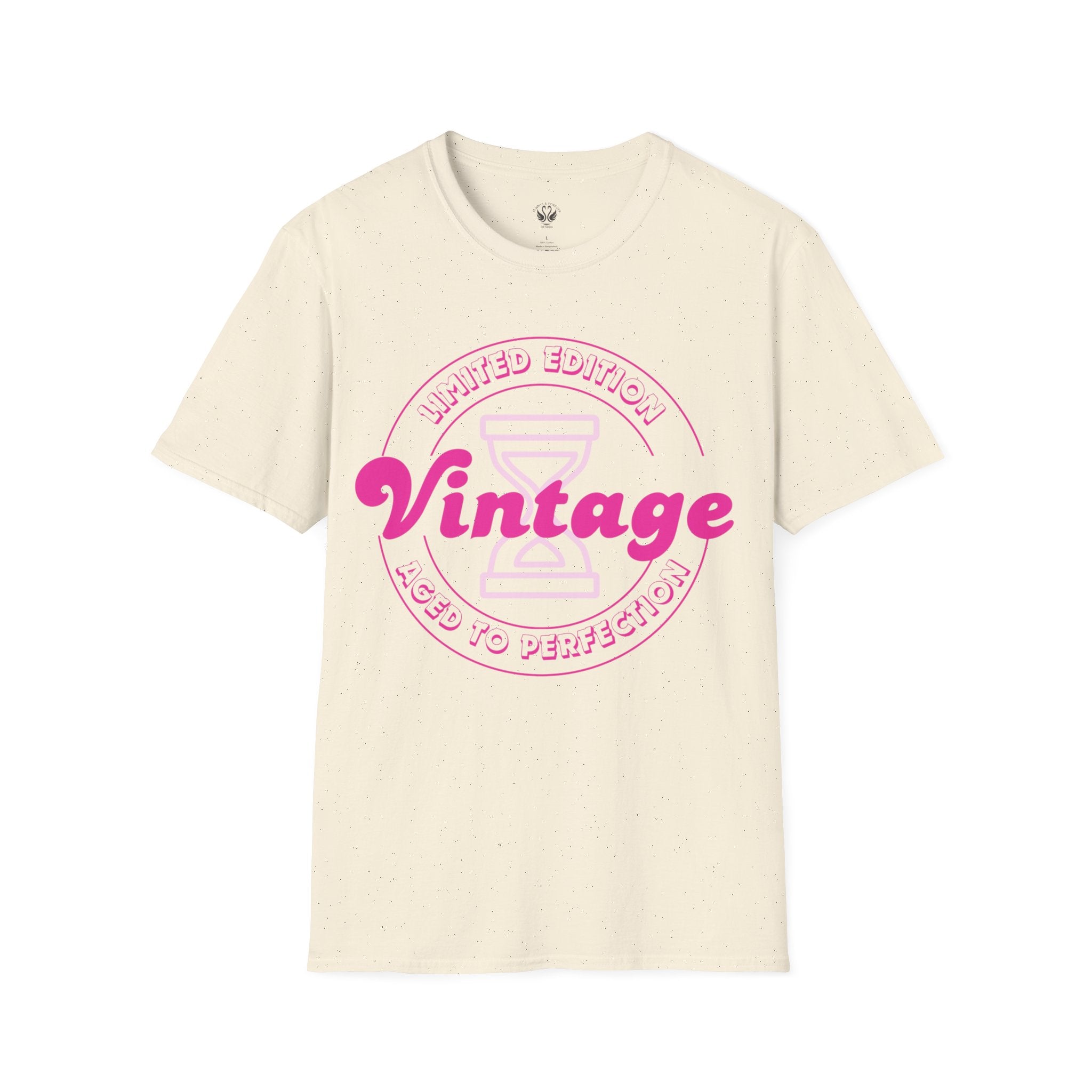 Vintage Inspired Unisex Softstyle T-Shirt - Perfect for Retro Lovers, Casual Outings, Birthdays, Anniversaries, Gift Ideas