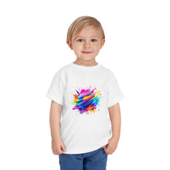 Colorful Planet Toddler Short Sleeve Tee - Fun & Playful Kids Shirt