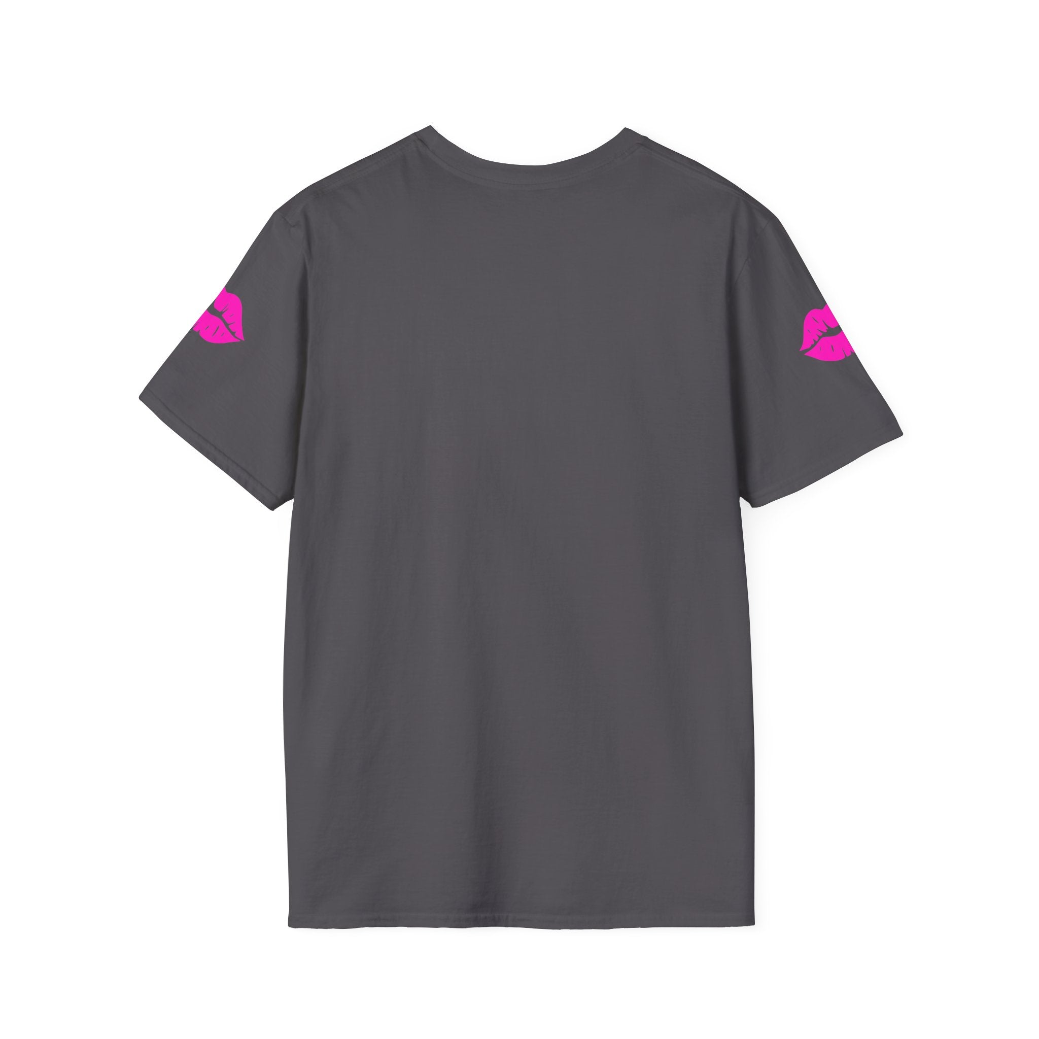 Kiss Lip Graphic Tee – Cute Unisex T-Shirt for Flirty Vibes, Perfect for Valentine's Day, Casual Outings, Gifts, Summer Fashion