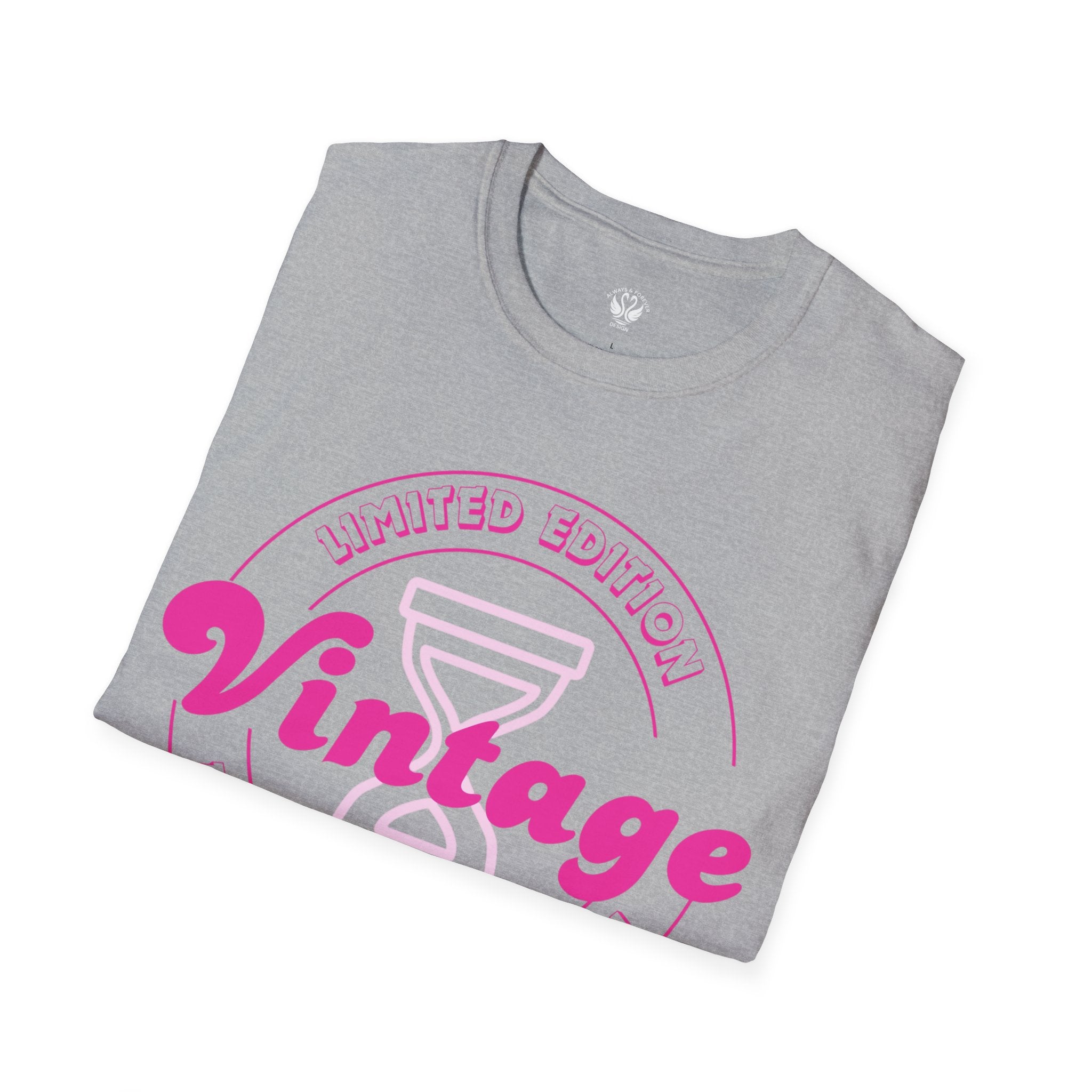Vintage Inspired Unisex Softstyle T-Shirt - Perfect for Retro Lovers, Casual Outings, Birthdays, Anniversaries, Gift Ideas