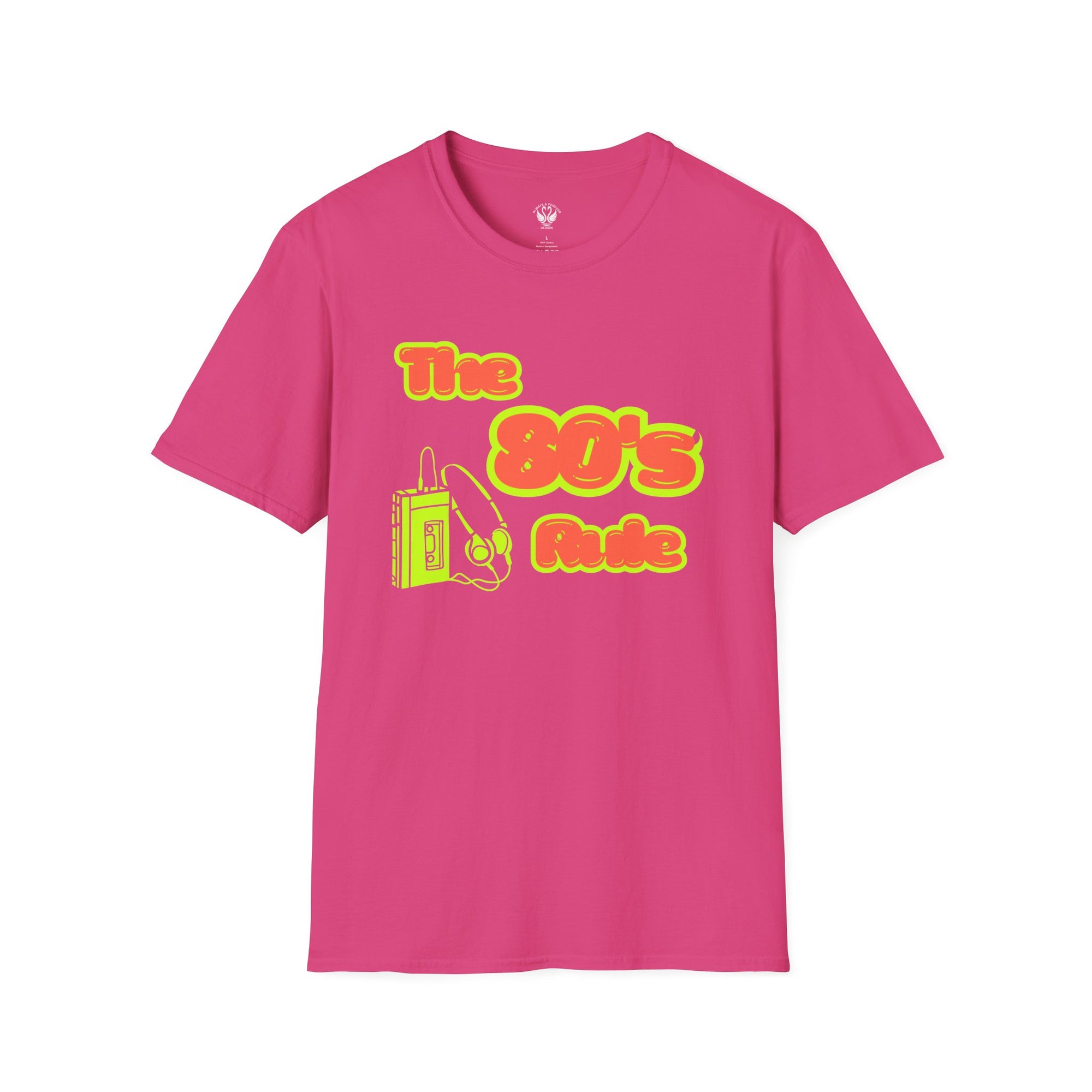 Retro 80's Rule Unisex T-Shirt, Vintage Tee, 80s Inspired Apparel, Casual Wear, Gift for Retro Lovers