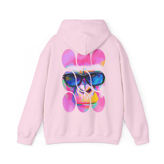Vibrant Graphic Hoodie, Cool Streetwear Sweatshirt, Trendy Unisex Apparel, Fun Gift for Art Lovers, Casual Everyday Wear