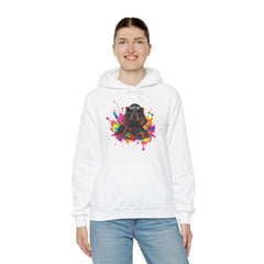 Colorful Artistic Sweatshirt, Unisex Hoodie, Vibrant Design Hoodie, Cozy Pullover, Perfect Gift for Art Lovers
