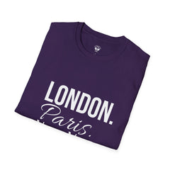 City Life Unisex T-Shirt - London, Paris, New York Deal Graphic Tee, Travel Fashion, Urban Style, Gift for Wanderlust, Streetwear