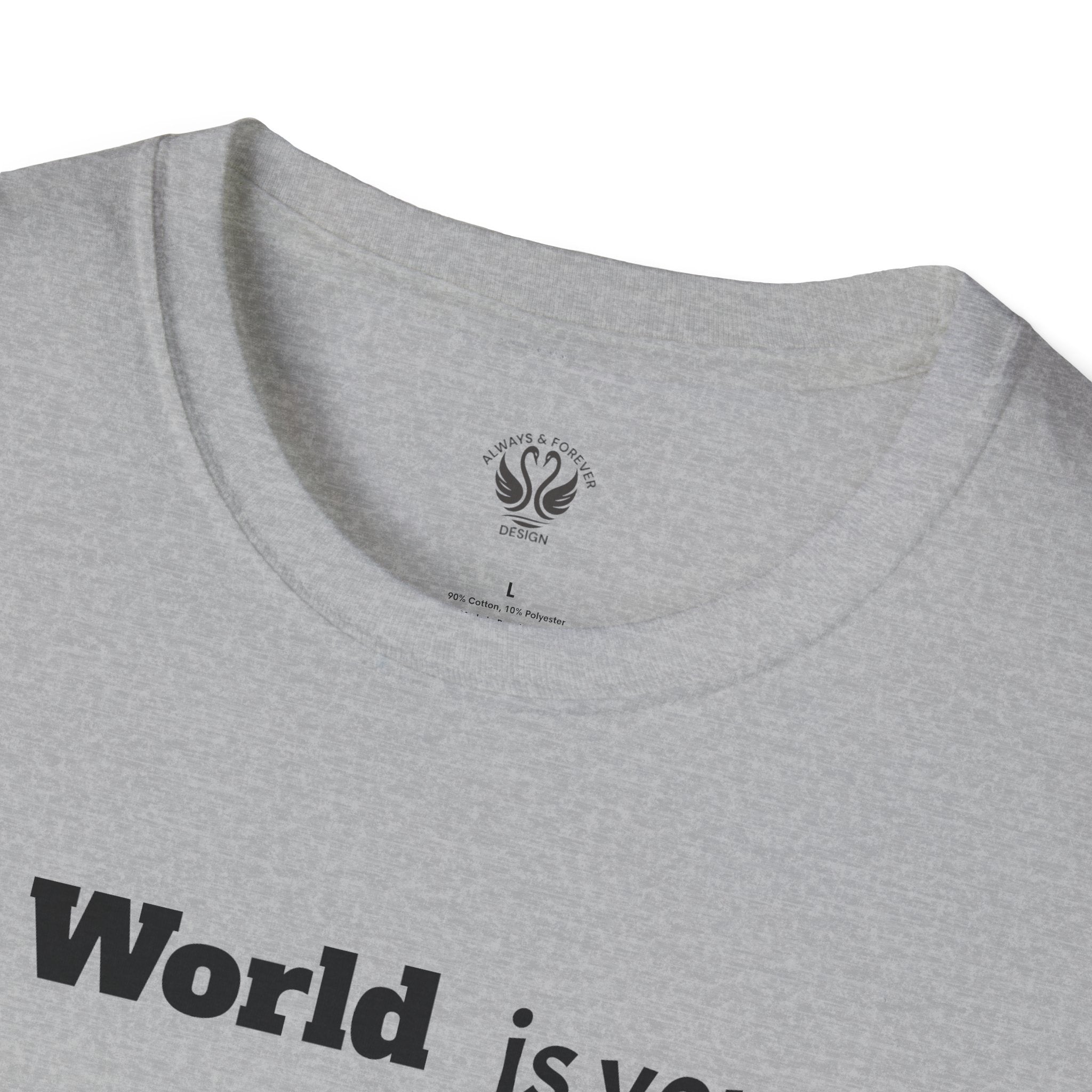 Explore the World Unisex T-Shirt | Adventure Shirt, Travel Tee, Gift for Explorers, Colorful World Map Top, Wanderlust Fashion