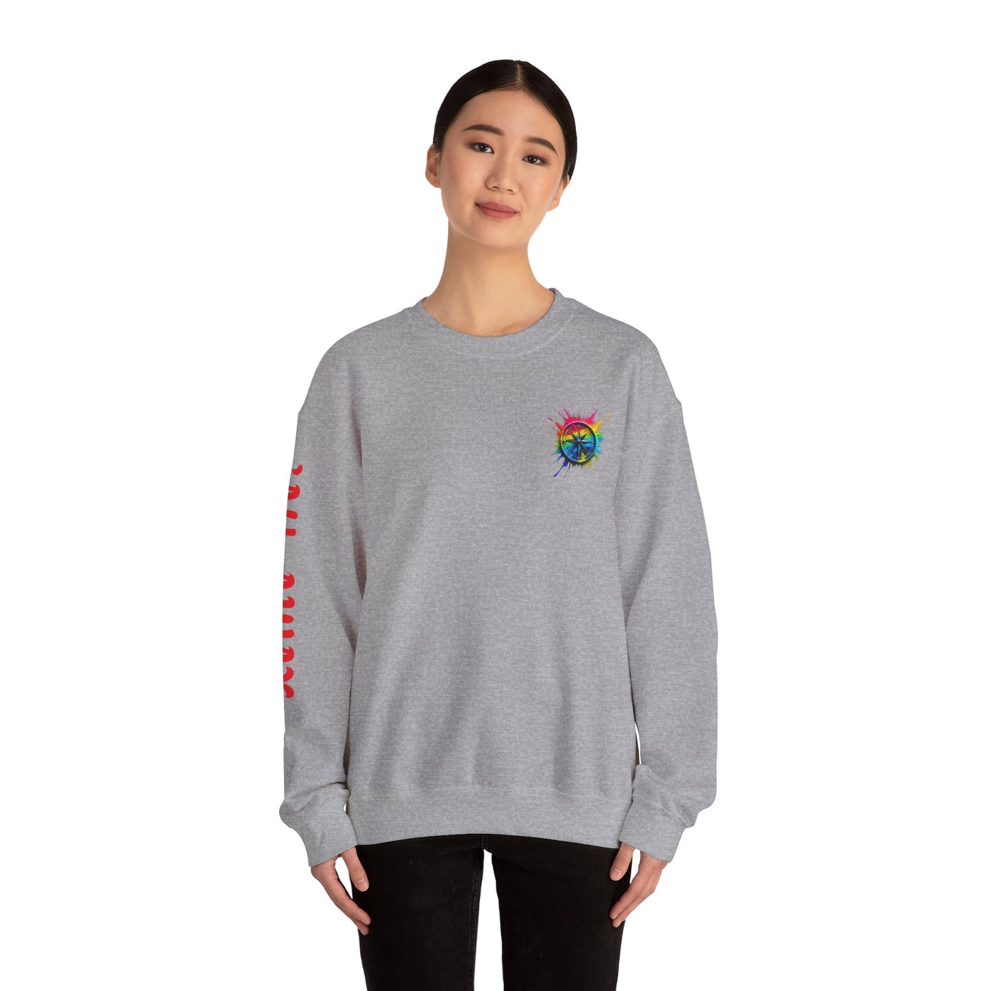 Colorful Splash Unisex Heavy Blend™ Crewneck Sweatshirt